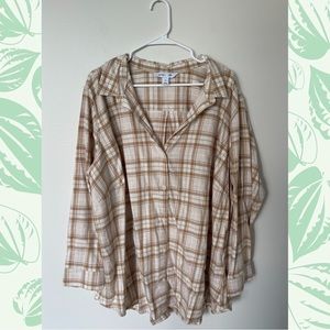 Women’s Plus Size Old Navy Plaid Shirt